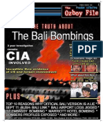 Truth About 2002 Bali Bombings