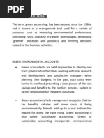 Green Accounting Final