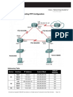 Lab 2.5.3: Troubleshooting PPP Configuration: Topology Diagram