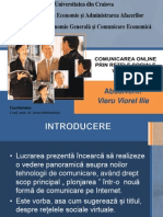 Comunicarea Online Prin Rețele Sociale Virtu Ale