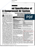 !!design and Specification of A Compressed Air System