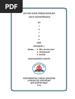 Download MAKALAH        EKONOMI Tentang ISO 9000 Dan Perusahaan Jasa Konstruksidocx by Miksal Mina SN221847059 doc pdf