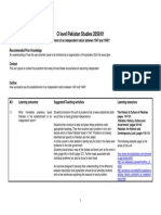 O Level Pakistan Studies 2059/01: Unit 11