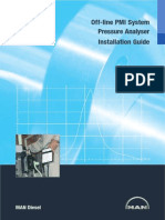 Off-Line PMI System Pressure Analyser Installation Guide: MAN Diesel