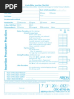 Visual Infusion Phlebitis Score Checklist | PDF | Intravenous Therapy ...