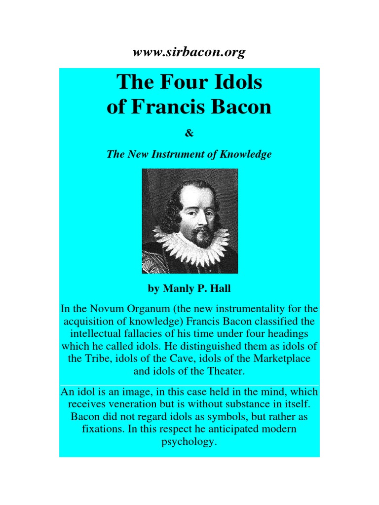 The Four Idols of Francis Bacon