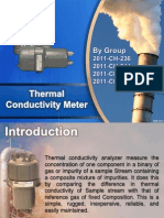 THERMAL CONDUCTIVITY METER for Measuring the Composition