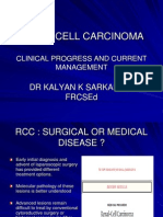 Renal Cell Carcinoma: DR Kalyan K Sarkar Ms Frcsed