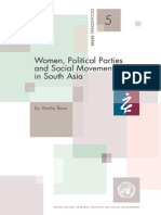 5 Women, Political Parties and Social Movements in South Asia