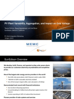 USC2012_2a-Data-Models_PV Plant Variability, Aggregation, And Impact on Grid Voltage