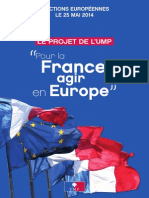 Pour la France, agir en Europe.