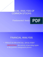 Security Market Analysis - Fundamental Analysis (2)
