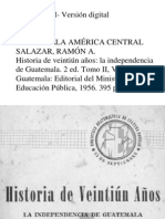 Salazar A. Ramon - Historia de Veintiun Años Tomo II