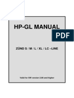 HP-GL Manual: Zünd S / M / L / XL / LC - Line
