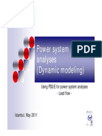 Power System Analyses : Dynamic Modeling