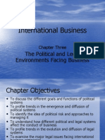 International Business: The Political and Legal Environments Facing Business