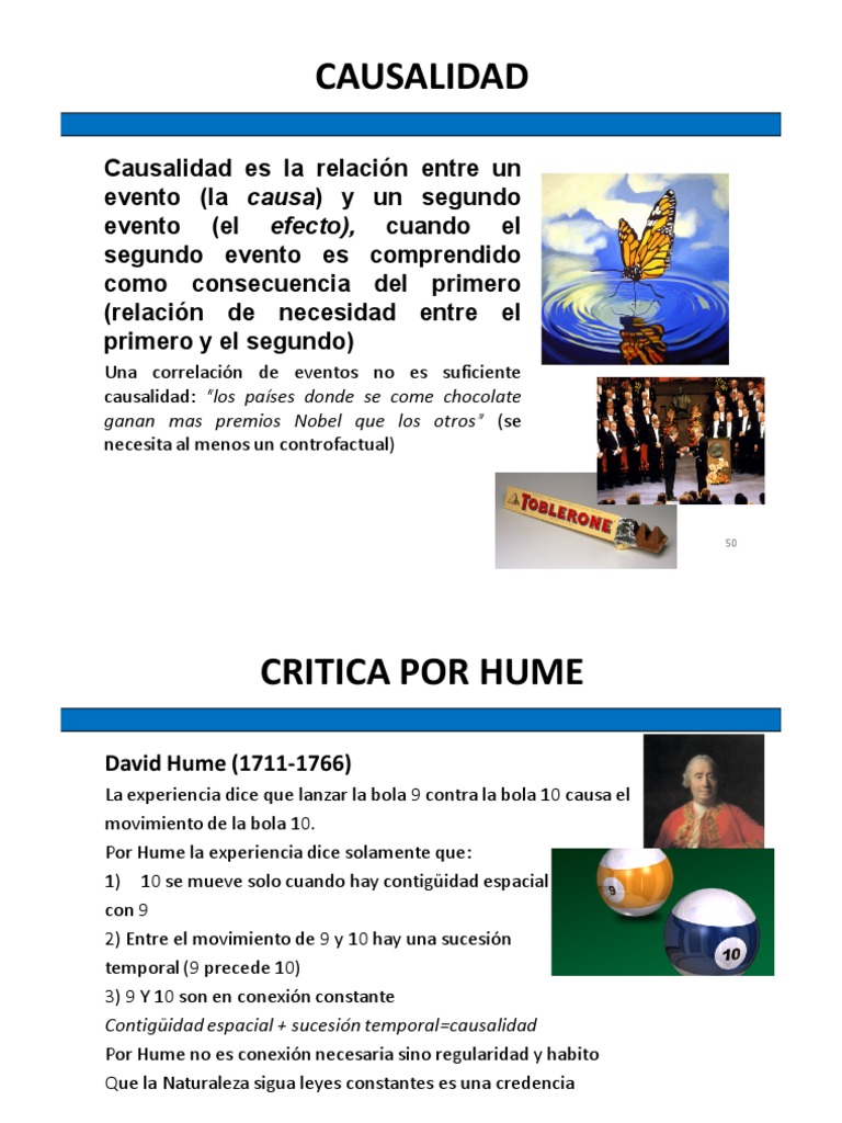 Causacion | PDF | Causalidad | David Hume