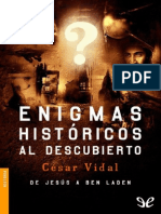 Enigmas Hist Ricos Al Descubierto de C Sar Vidal r1.1