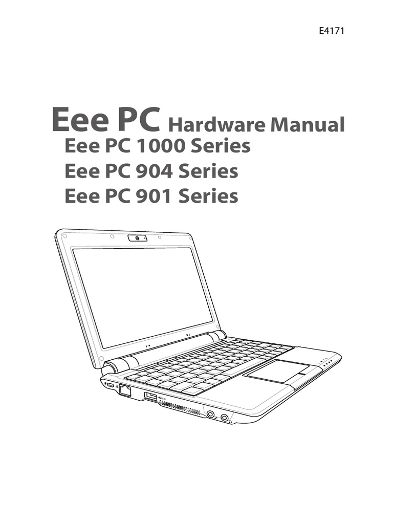 Asus EeePC1000 Hardware Users Manual | Electromagnetic Interference | Usb