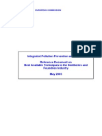 Integrated Pollution Prevention and Control Reference Document On Best Available Techniques in The Smitheries and Foundries Industry May 2005