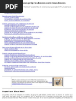 Criando e Usando Seus Próprios Blocos Com Meus Blocos