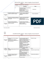 Planificación Diaria 8° Unidad 0