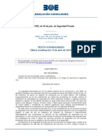 Ley 23-1992 de Seguridad Privada Consolidado (05!04!2014)