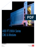 Abb Rtu560a Cmu & Modules