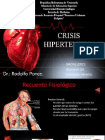 Medicina de Urgencias. Hipertension Arterial