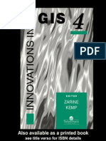 Innovation in GIS (Zarine Kemp (Ed.) )