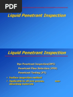 Dye Penetrate Test