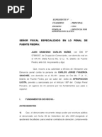 Carta Notarial - Suma de Dinero