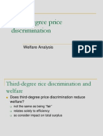 3rd Price Discrimination