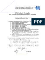 Lista de Exercícios de Eletricidade Aplicada