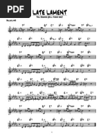 Late Lament- Lage Lund Solo