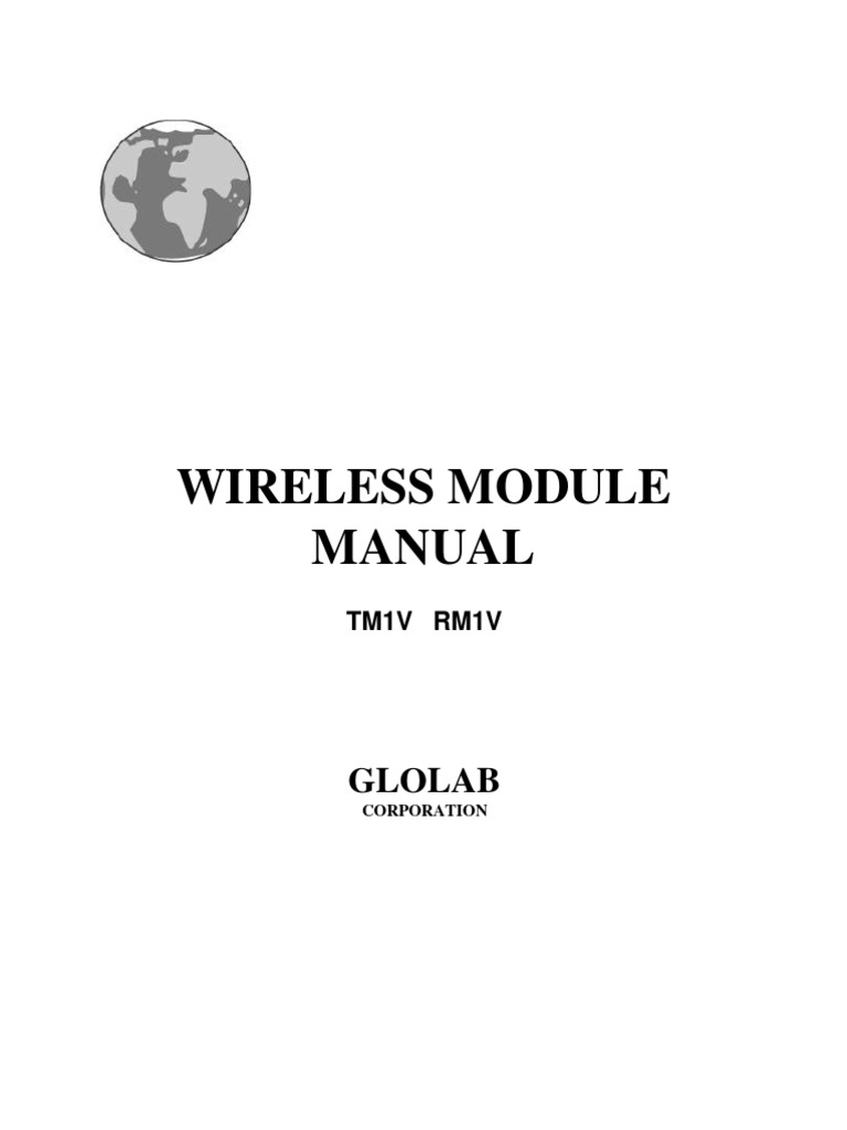 418 MHZ RF Modules | PDF | Antenna (Radio) | Electromagnetic Interference