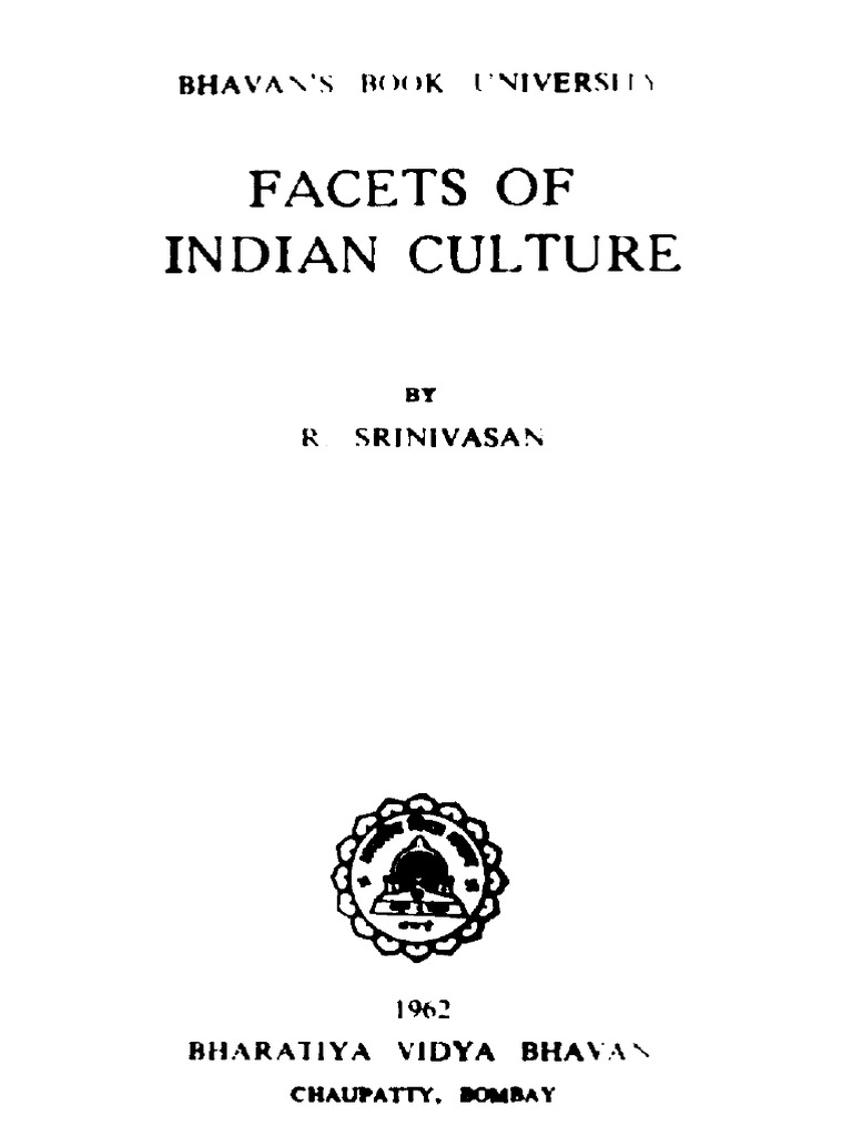 Indian Culture: Insights and Essays | PDF