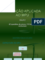 Aplicada Ao MPU - Aula 02