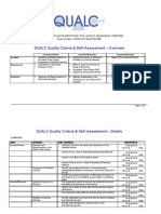 QUALC FINAL Quality Criteria & Self-Assessment Adult Learning Centres 12-2008