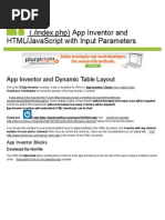 Download App Inventor Tutorials and Examples_ Dynamic Table Layout _ Pura Vida Appspdf by Adewale Raji SN221916392 doc pdf