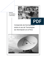 Normatividad Del Uso de Tecnologia en El Peru
