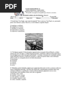 1ª Avaliação de Artes 2012