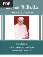 Download Zulfikar Ali Bhutto Politics of Charisma by Sani Panhwar SN22192603 doc pdf
