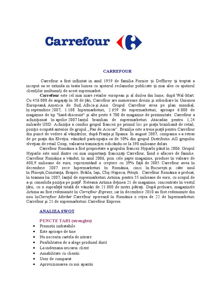 Carrefour | PDF