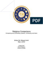Religious Comparisons Final Paper