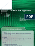Waste Management Aditya Naik MDI