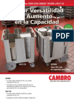 Folleto Nuevos Carros Versa DCS950 DCS1125