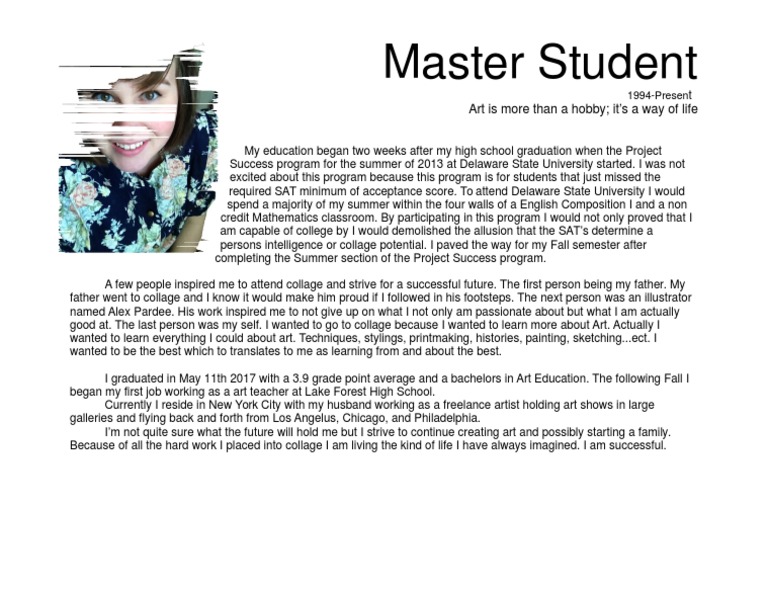 Master Student | PDF