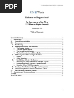 Reform or Regression? An Assessment of the New UN Human Rights Council