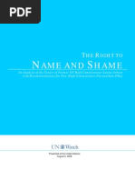 Download The Right to Name And Shame by UN Watch SN22193782 doc pdf